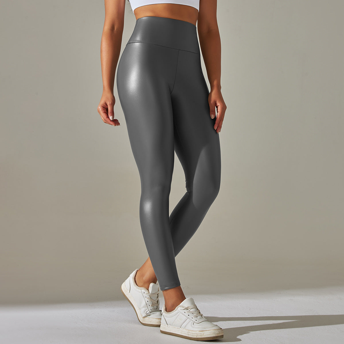 Faux Leather legging