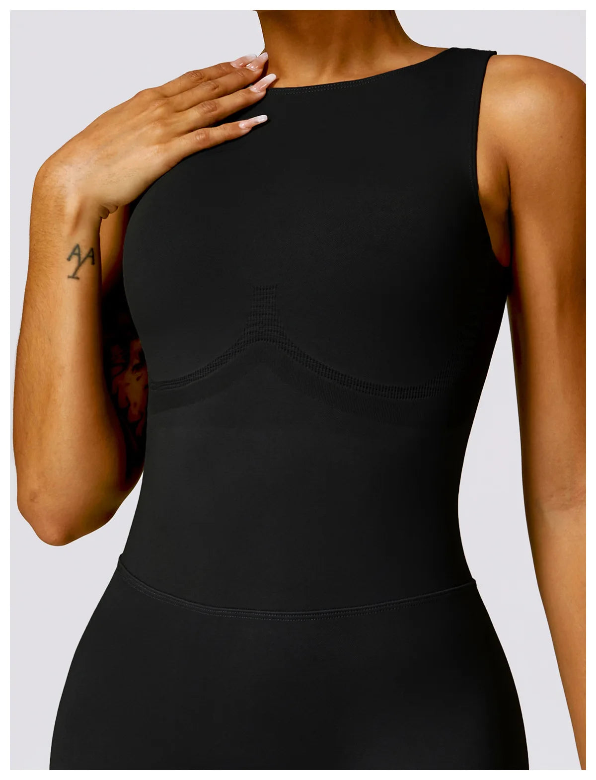 One-Piece V Open Back