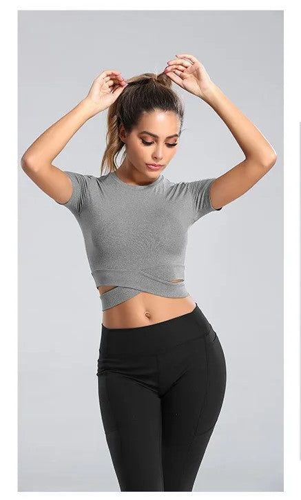 Crossover Crop Top