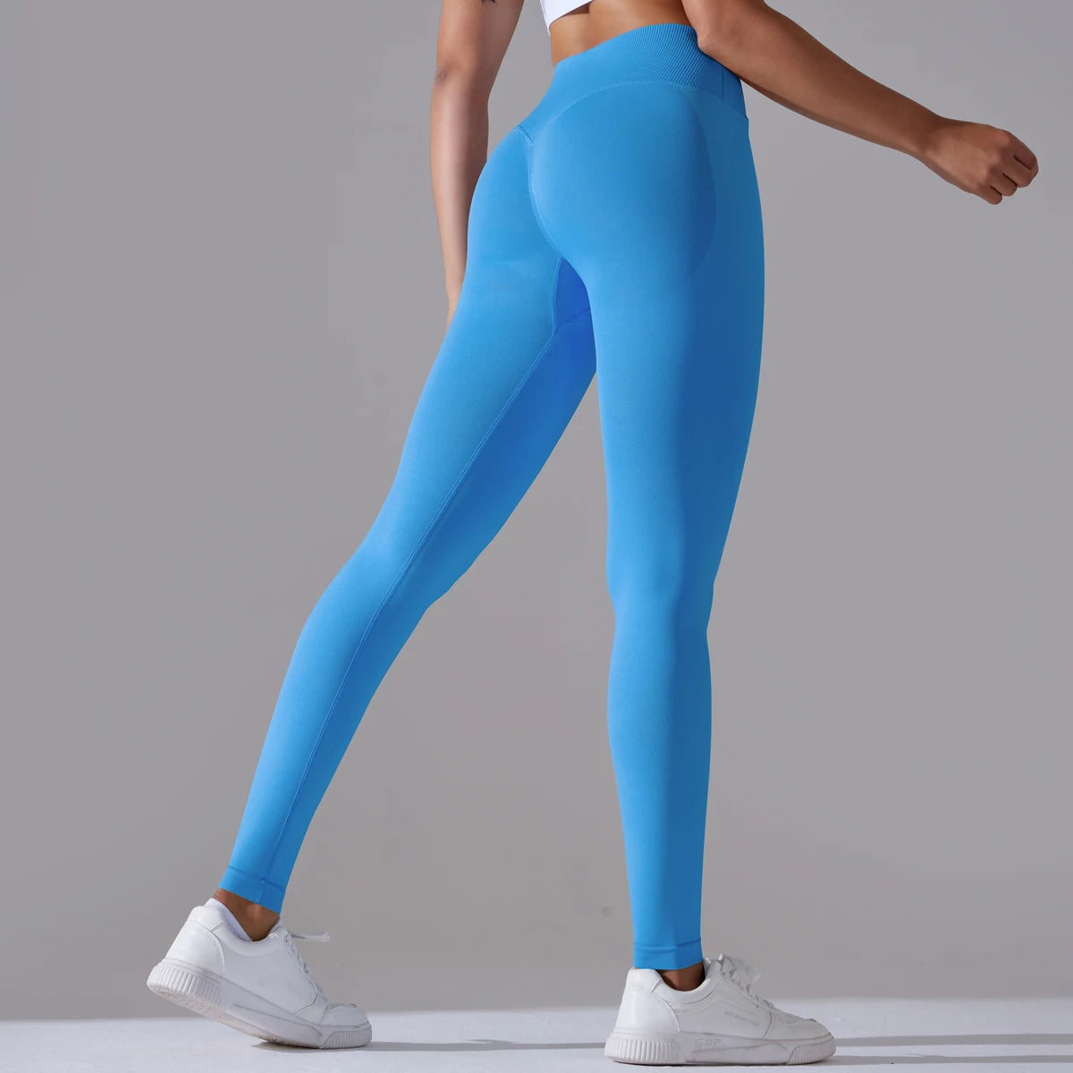 Crossover waistband legging