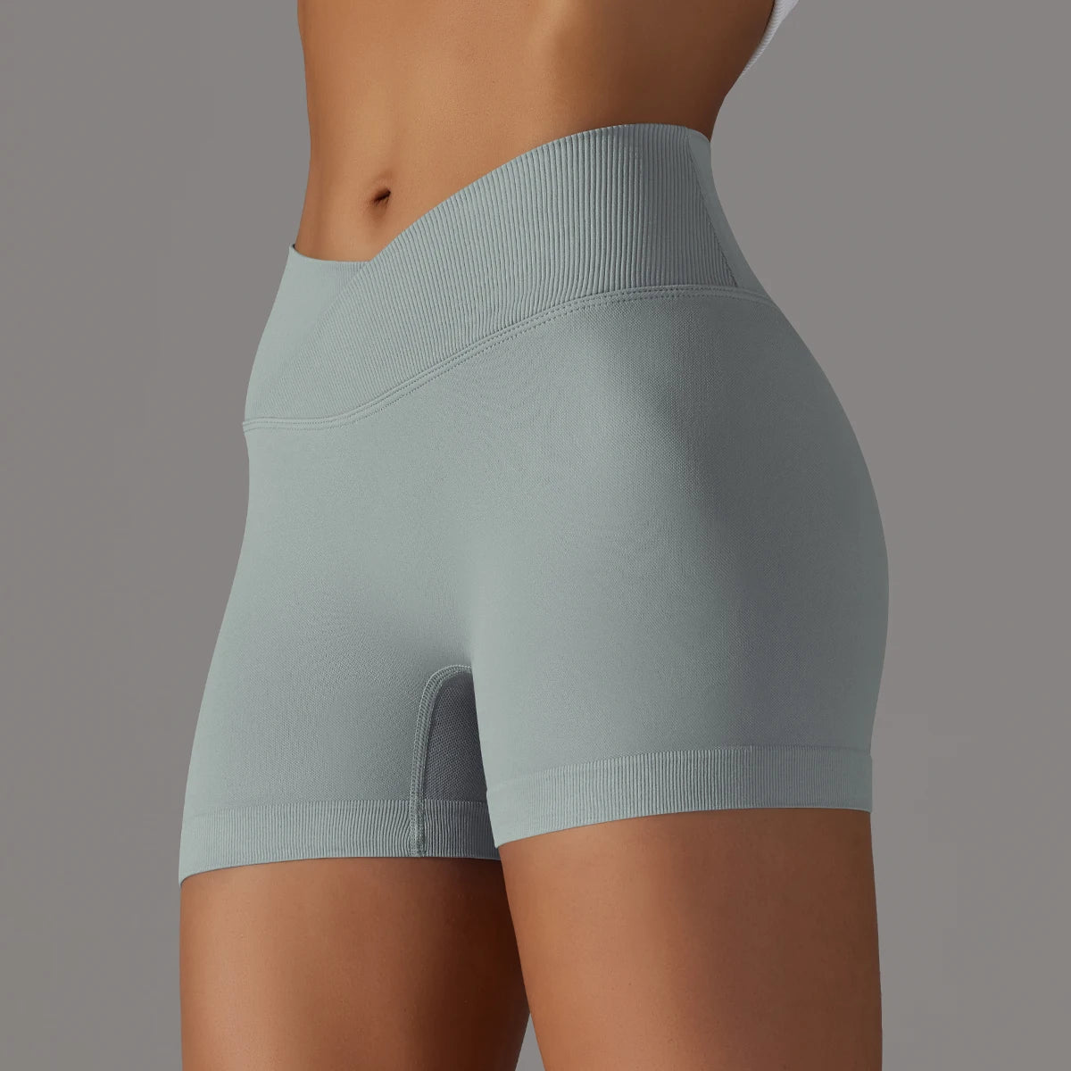 Crossover waistband Short